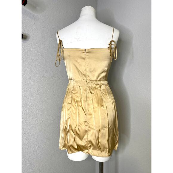 Amanda Uprichard Avani Dress in Earth S - Picture 5 of 10